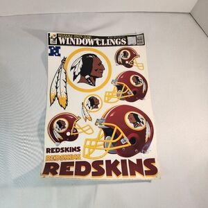 Washington Redskins NFL - Vintage Window Clings 1995